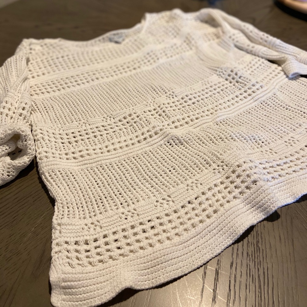 OLD NAVY white sweater